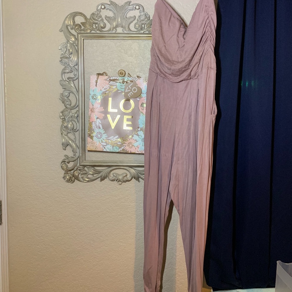 Blush colored romper